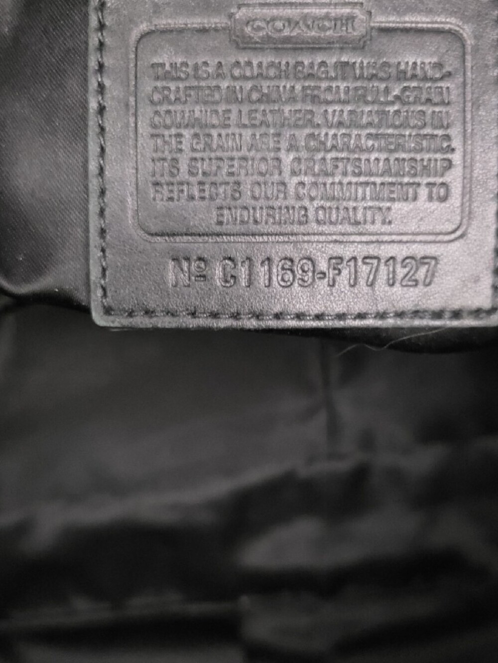 Coach Zip Top Shoulder Bag - Picture 10 of 10